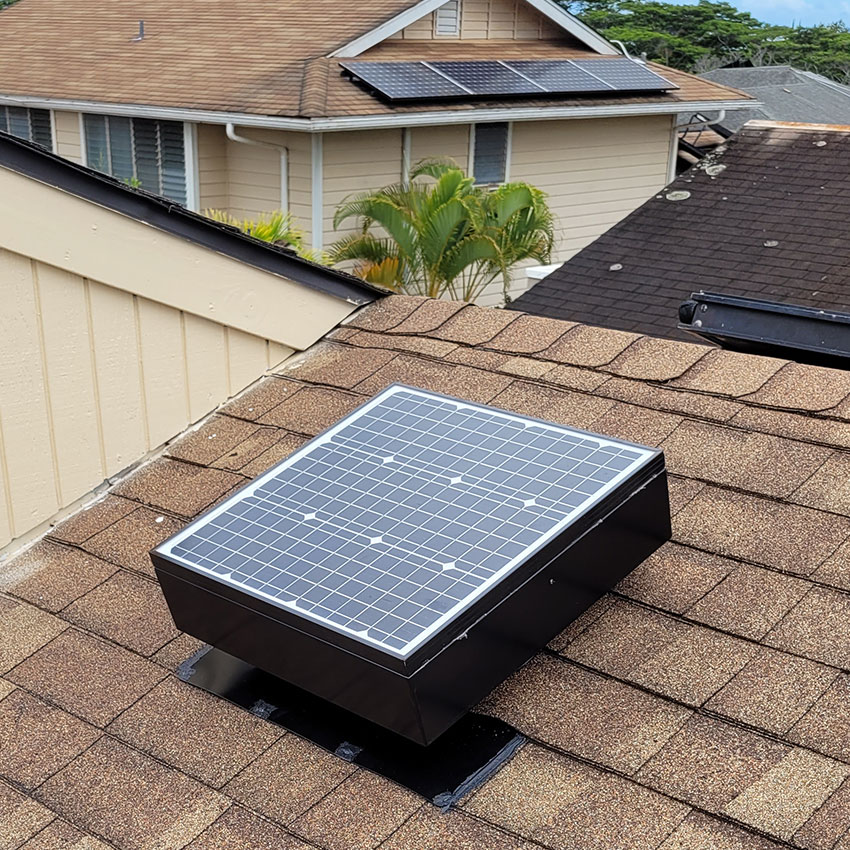 Laufen die Solar-Dachboden ventilatoren ständig?