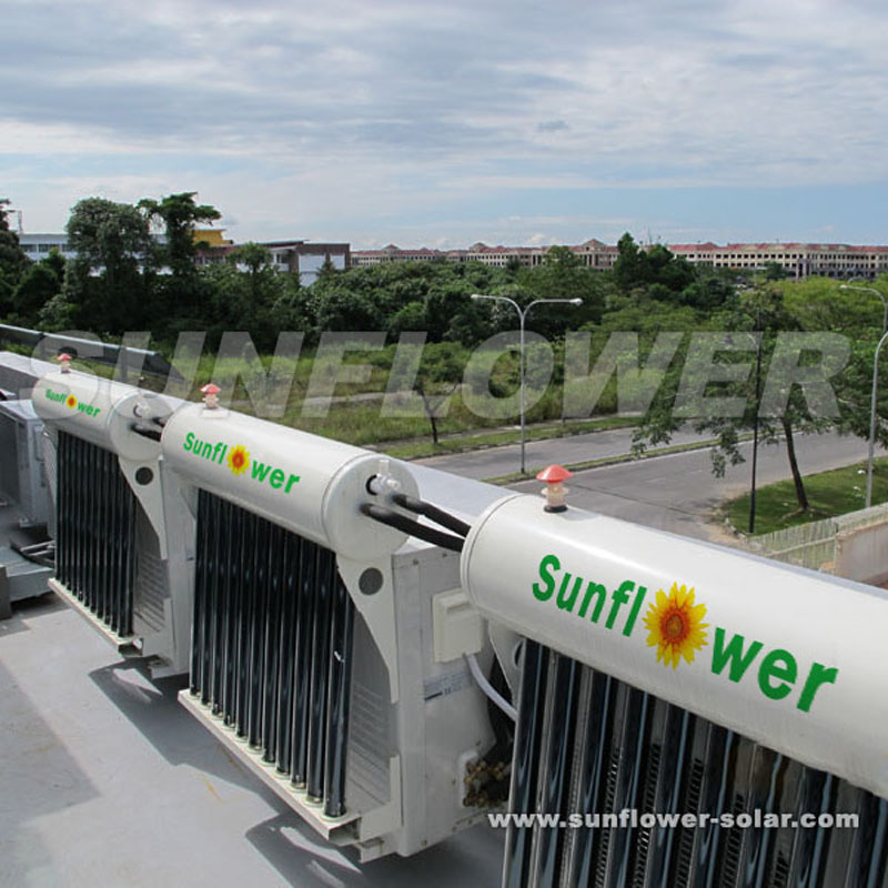 An der Wand montierte thermische Hybrid-Solarklimaanlage